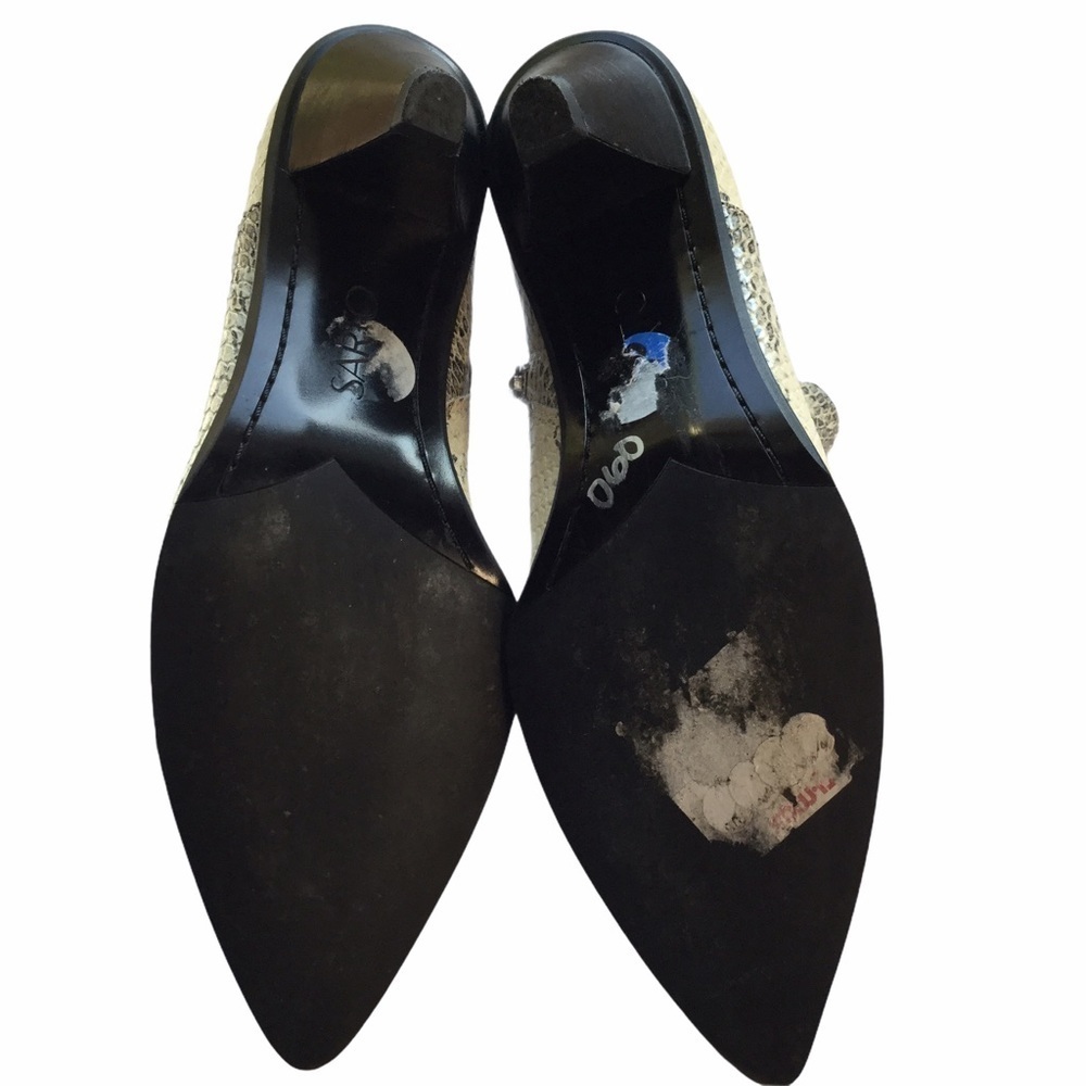 Franco Sarto Luca Ankle Booties Python Leather - image 8